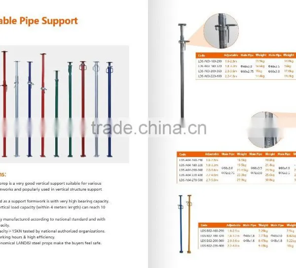 Adjustable Mechanical Prop Jack Scaffolding and Steel Support photo-3