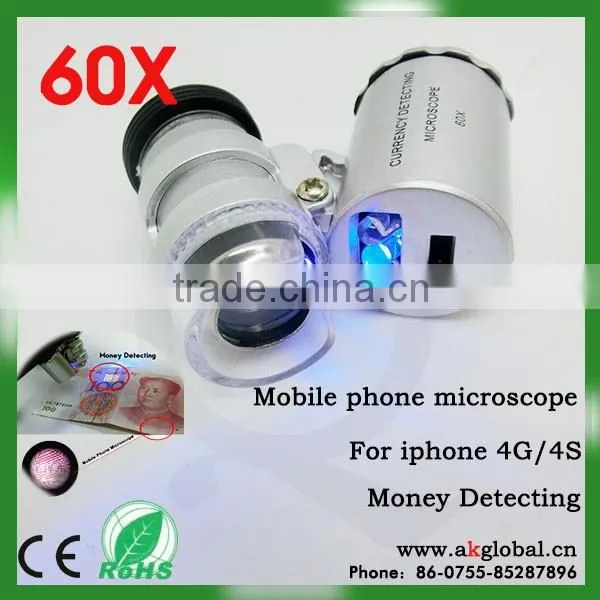 Universal Clip Mini Macro Lens for Iphone 60x Microscope Macro photo-2