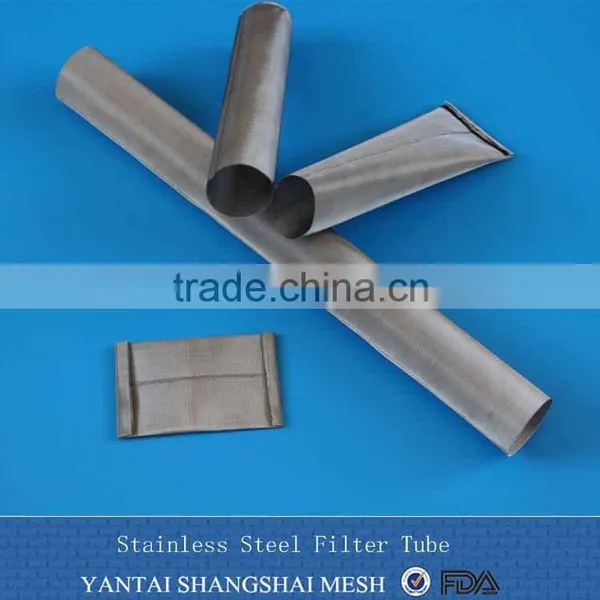 9"x 1'' Diameter 25 Micron Terp Tube Stainless Steel Wire Mesh Cylinder Filter Tube photo-4