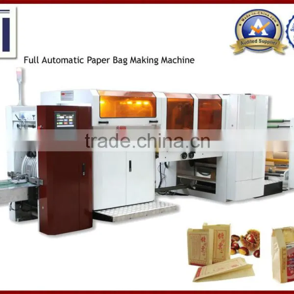 Factory Price Automatic Kraft Paper Bag Making Machine