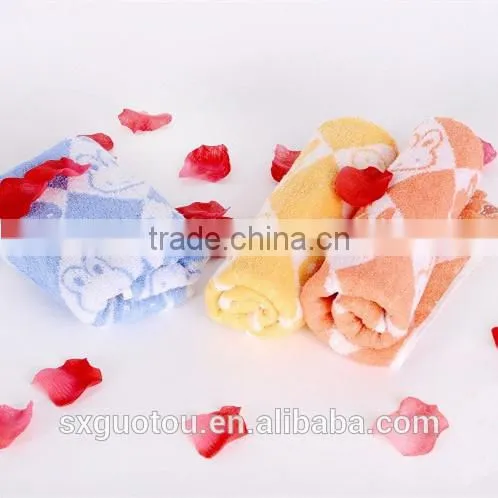 Cartoon Cat Bamboo Fiber Towel