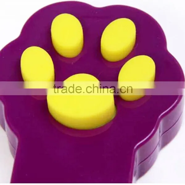 Paw Print Gift Winod Cat Paw Shape Laser Beam WIN-1923 Paw Print Gift Blister Packing Purple Laser Pointer