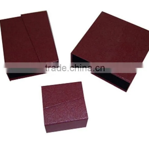 Custom Double Door Paper Jewelry Box Set,ring Box photo-2