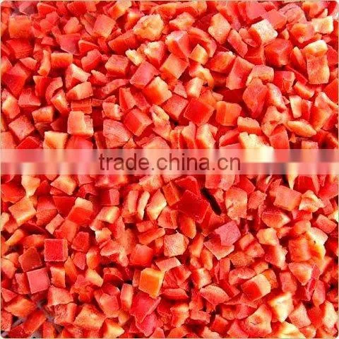 Supply Hot Sale IQF Red Pepper Diced With Good Quality photo-3