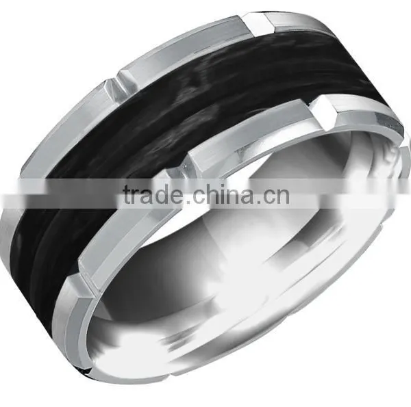 Fashion Tungsten Carbide Jewelry Ring Hot Sell Engeneer Design Ring Finger Rings photo-3