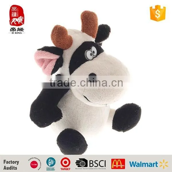 Wholesale Cute and Cheap Stuffed Soft Plush Farm Animal Toy for Kids