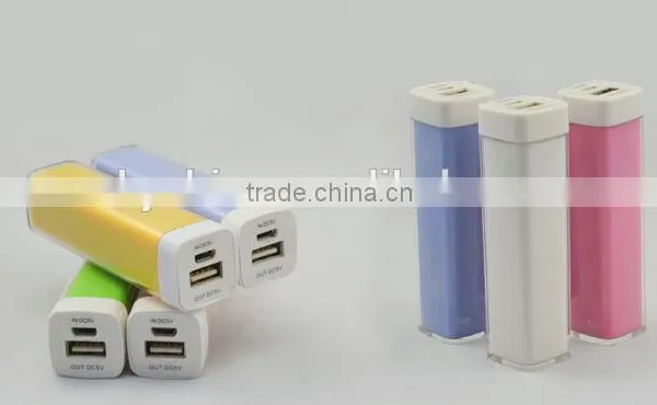 Smart Phone Portable Charger Old Lipstick 1200MAH--2600MAH Low Price High Quality Power Bank photo-3