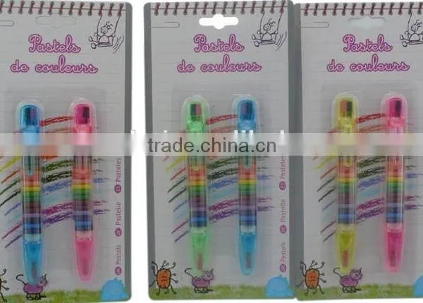 20 Colors Bullet Pencil Crayons for Kids photo-2