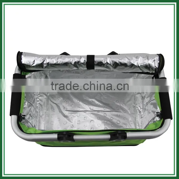 High Quality Insulated Cooler Foldable Picnic Basket photo-2