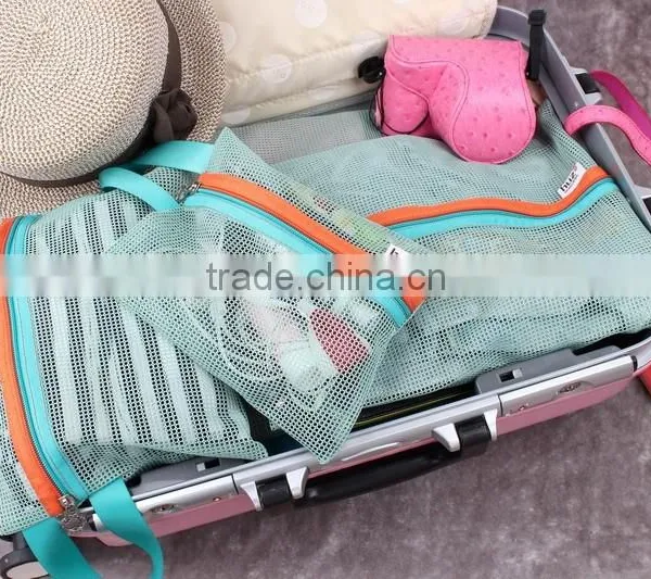 2016 Hot Selling Mesh Style Portable Travel Zipper Storage Bag photo-6