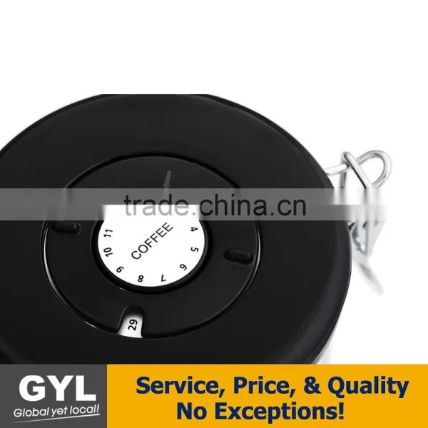 Stainless Steel Vacuum Sealed Airtight Canister With Built-in CO2 Gas Vent Valve and Date Tracking Wheel for Coffee Beans and Co photo-2