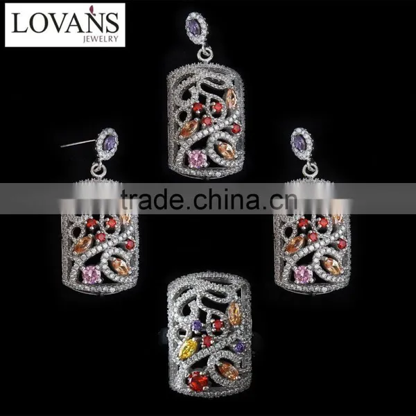 Jewelry Set Price Manufacturers In China 925 Silver Customized JewelryTZ-0214 photo-5