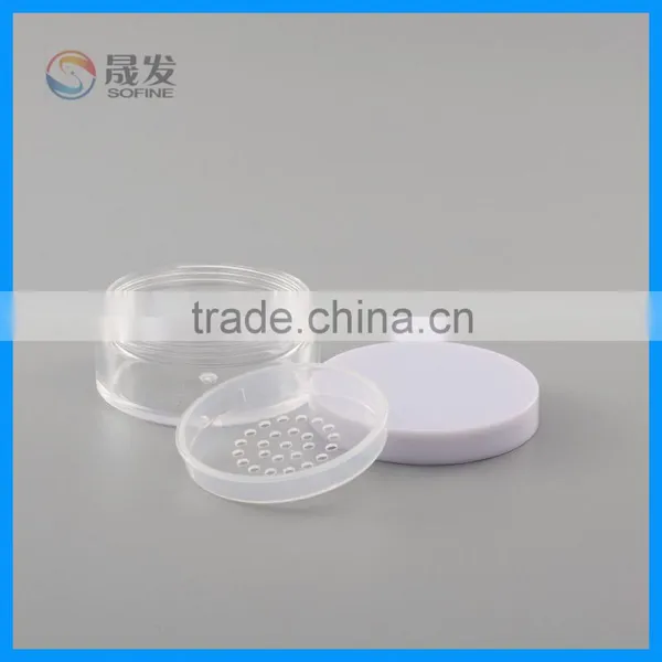Clear Loose Powder Jar/Empty Loose Powder Jar photo-3