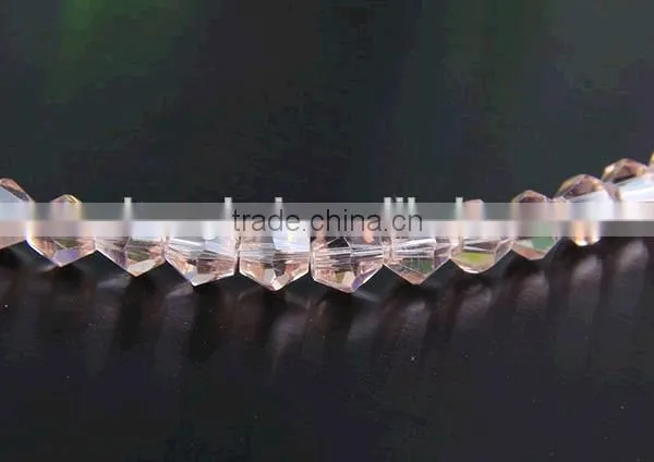2016 Fashion Beading Clear Crystal Top Quality Bicone Crystal Beads photo-3