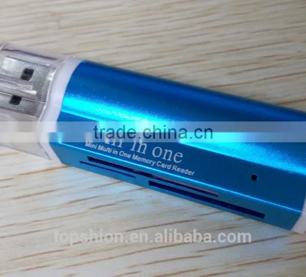 Promotional Products Metal Aluminum Card Reader, Smart Card Reader, All in One Usb Card Reader photo-3