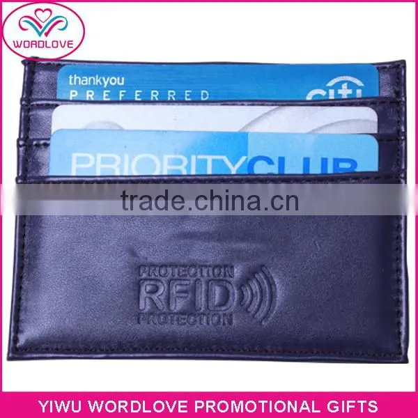 Folding Leather RFID Blocking Wallet With Card Slots For Card photo-6