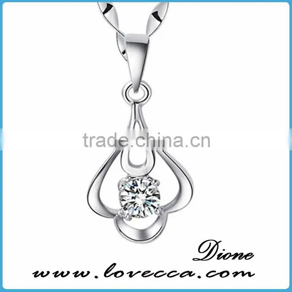 Vanlentines Wholesale Silver Pendant Necklace Paris Tower Design Fashion Wholesale Jewelry for Girlfriend photo-6