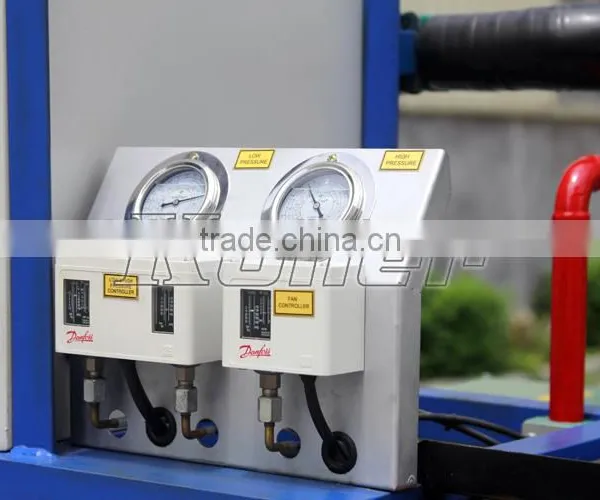 Latest Design Directly Aluminum Plate Ice Block Machine With PLC Program System photo-5