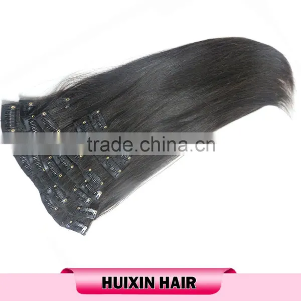 2016 New Products Own Brand HUIXIN Direct Factory Best Price Clip In Eurasian Hair Extensions photo-6