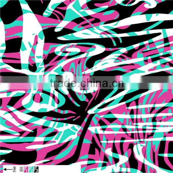 Knitted Fabric Polyester FDY Printing for Woman's Garment Cheap Price photo-3