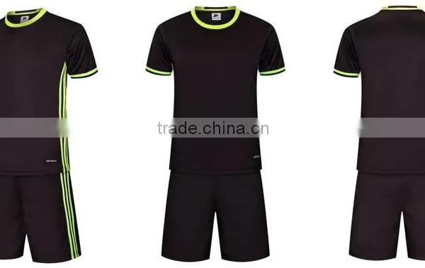 The New Wholesale Custom Blank Dry Fit Material Shirt Team Soccer Uniforms Kit photo-5