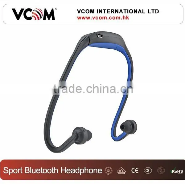 VCOM High Quality Neckband Bluetooth Headset Sport With Factory Price photo-3