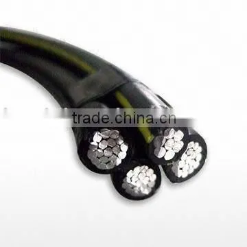 ABC CABLE Quadruplex Service Drop AAC AAAC ACSR Cable 0.6/1kV