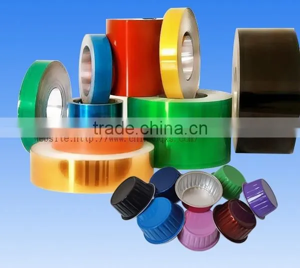 PP Heat Sealing Colored Aluminum Foil Roll photo-3