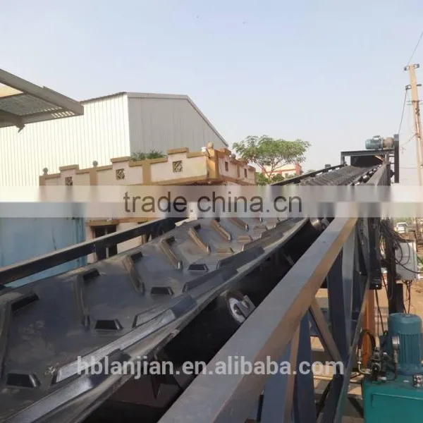 Belt Conveyor for Truck Loading Unloading Trough Conveyor Rubber Belt photo-2