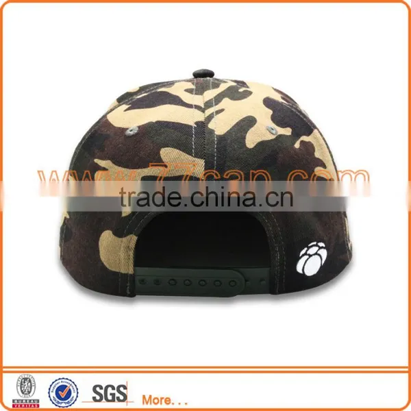 100% Cotton Material and Embroidered Pattern New Military Caps photo-2