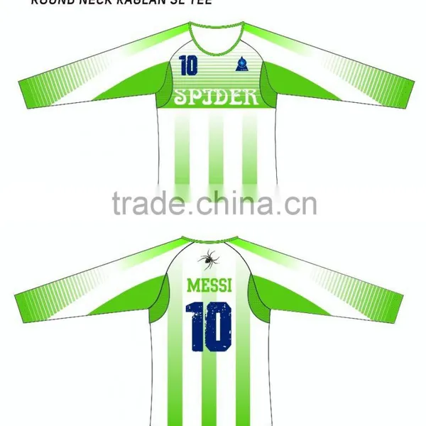 SPIDERSPORTS Cheap Plain Football Shirt Maker Soccer Jersey