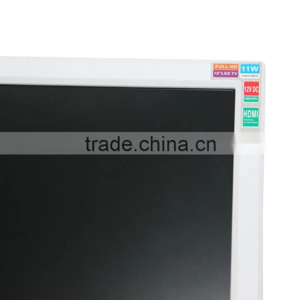 White Cheap Slim 15.6" HD LED TV photo-4