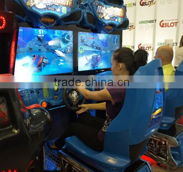 H2 Overdrive Racing Car Driving Arcade Simulator Game Machine photo-2