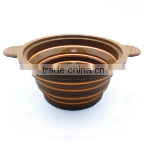 FDA Grade Eco-friendly Foldable Silicone Pet Bowl photo-2