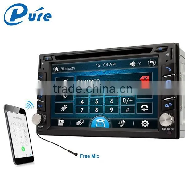 6.2 Inch WinCE 6.0 Car Radio GPS Car DVD Bluetooth Player With 800*480 Pixels/256M RAM photo-6