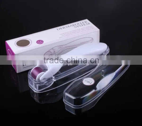 Microneedle Derma Roller The Most Effective Safe Reliable Skin Needle Skin Roller Care Body Treatments 600/1200 Micro Needles Derma Rolling System Titanium Microneedle Derma Roller photo-6