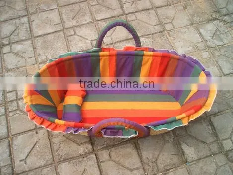 Handmade Eco-friendly Straw Baby Bed photo-6