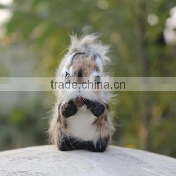 6 Inch Plastic Toy Squirrel photo-4