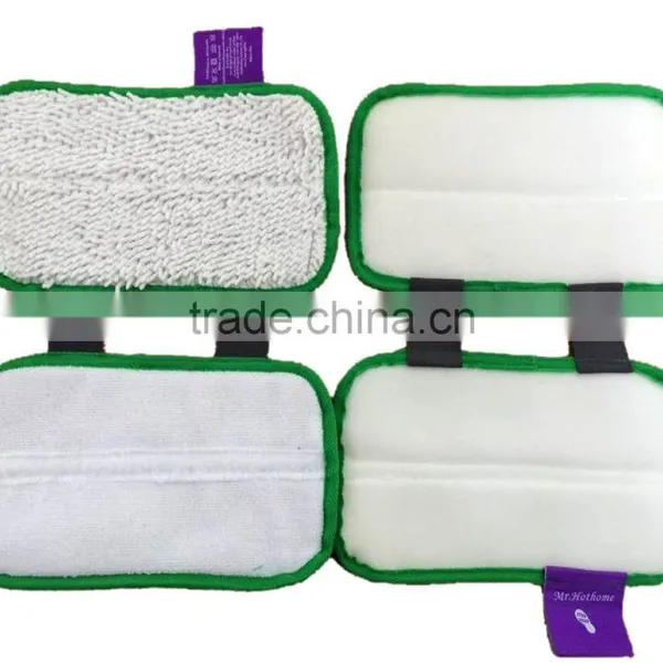 2016 White Steam Mop Pocket Replacement Mop Pad photo-4