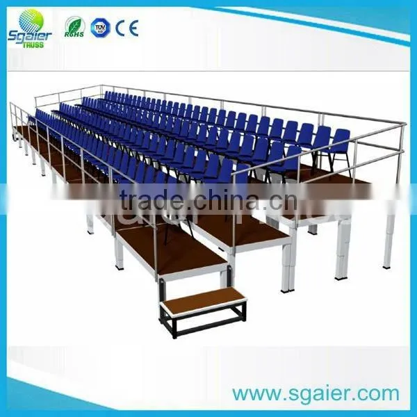 Aluminum Folding Choir Stage Chorus Stage Choral Riser photo-3