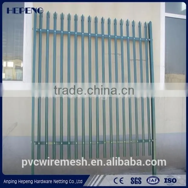 Gold Manufacturer Electro Galvanized Palisade Fence photo-6