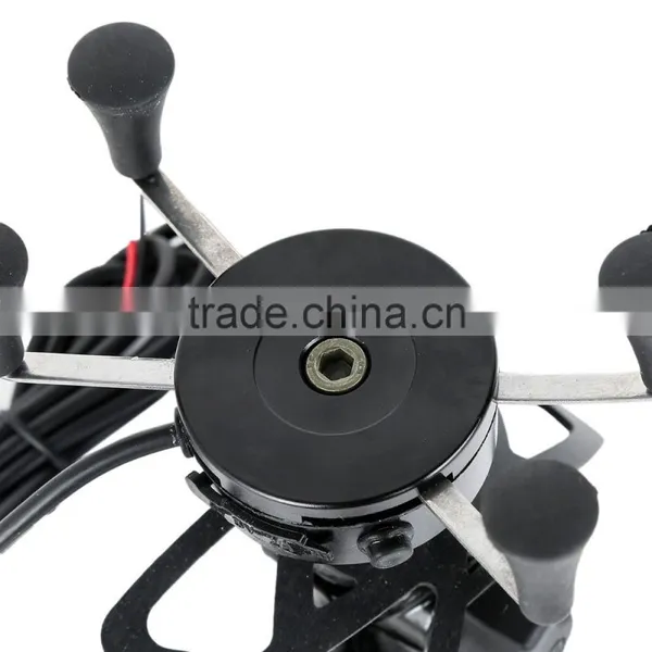 Universal Motorcycle Scooter ATV Cell Phone GPS Mount Holder w/ USB Charger New photo-3