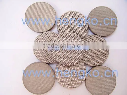 Multilayer Wire Mesh Sintered Stainless Steel Filter Disc photo-6