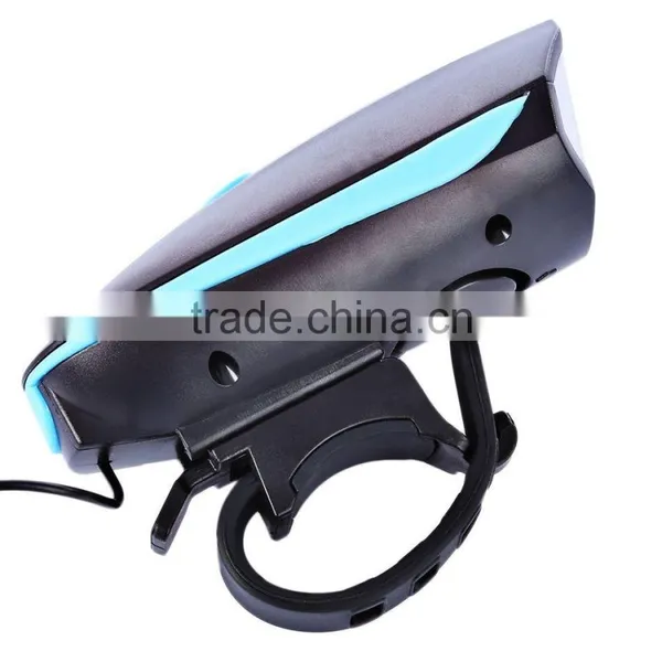 Mountain Bike Headlight With Horn Outdoor Night Cycling Light Bell Bicycle Equipment photo-4