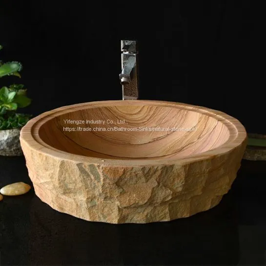 Natural Stone Bathroom Basin Sink S-056
