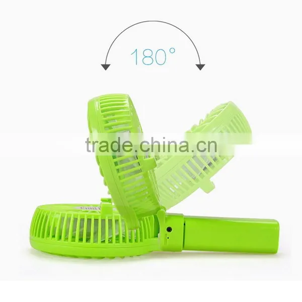 Handheld Mini Fan Rechargeable Portable Cooling Fan Multifunction Mini USB Foldable Fan photo-2