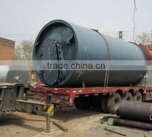 Tyre Recycling Machine Getting Tyre Oil by Pyrolysis Way 10 Ton per Day Processing Capacity photo-2