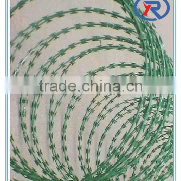 High Quality Low Price PVC Coated Barbed Wire For Security and Fencing Plastic Barbed Wire China Factory photo-5