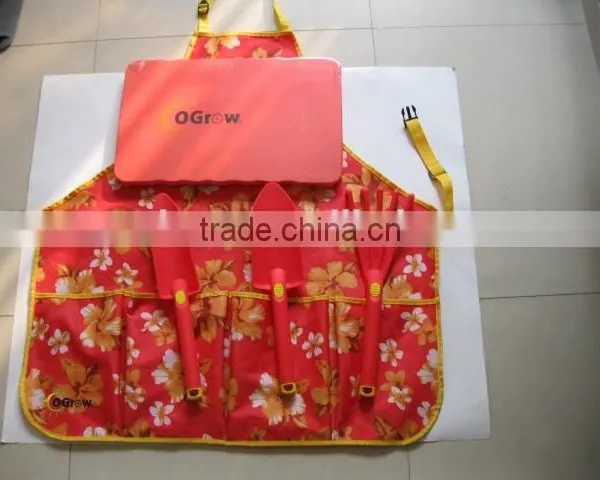 Kids Garden Tools Set With Apron