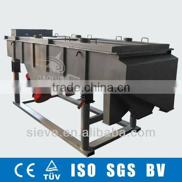 linear shaking screen for cocoanut active charcoal